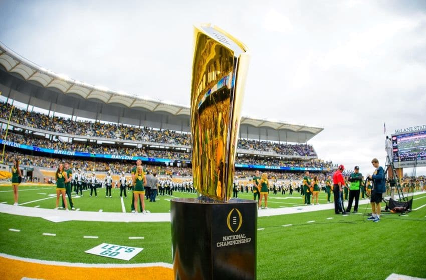 College Football Trophy