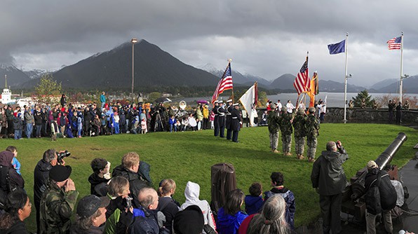 Millitary Parade On Alaska Day