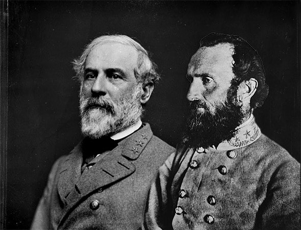 Gen. Lee And Gen. Jackson