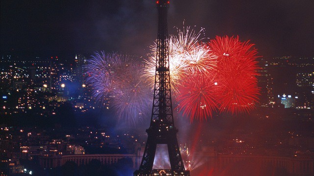 Fireworks In Paris