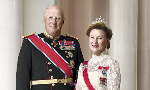 King Harald And Wife