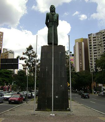 Tiradentes Statue Brazil