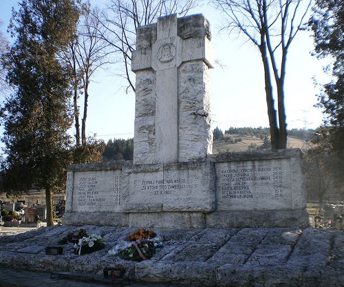 Monument Of Cernova Tragedy